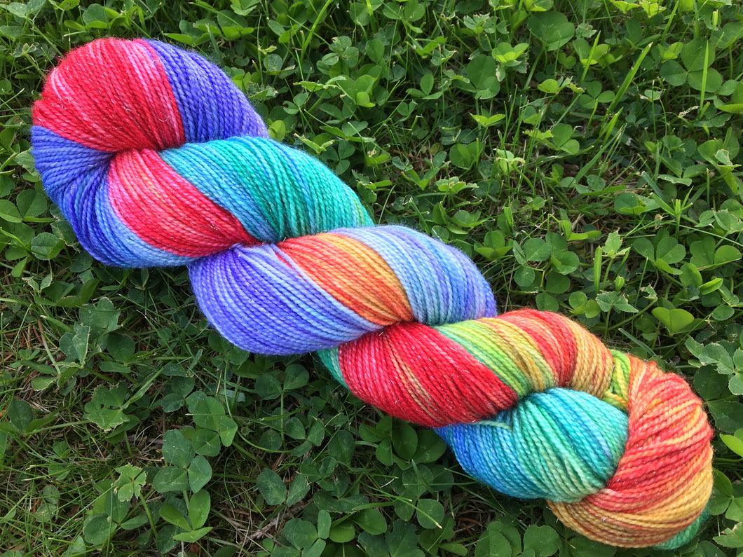 Rainbowrific (Sparkly Sock)